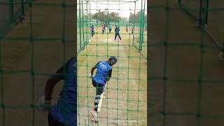 Nets Session // Green Top Wicket #short #cricketlovers