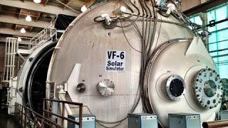 Inside NASA's VF-6 Solar Simulation Chamber