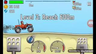 Hill climb racing /driving monsters bike on desert #Proteingaming