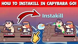 How To Instakill Strongest Enemies In Capybara Go (Capybara Go Tips & Tricks)!