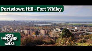 #80 Rob's Hampshire Pub Walks , Portsdown Hill & Fort Widley Walk.