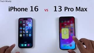 iPhone 16 vs 13 Pro Max - Speed Performance Test