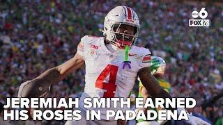 Jeremiah Smith earned his roses with a career performance in Pasadena