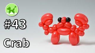 Crab - Balloon Animals for Beginners #43