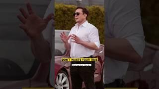 don't waste your time⌚| #elonmusk #billionaire #motivation #quotes #shorts #ytshorts #sigmarule