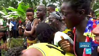 Cameroon anglophone crisis: refugees mourn deaths