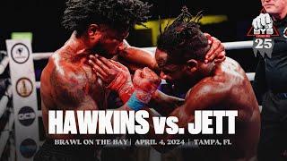 BYB Bare Knuckle Light Heavyweight Title Fight: Cub Hawkins vs. Ryan Jett (The Banana/Slap fight)