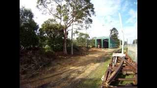 Sydney Tramway Museum - South Shed more excavation works.