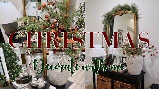 *NEW* 2022 Christmas Decorate with me/Neutral Christmas decor/ Christmas clean and decorate with me