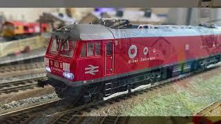 Hornby R3742F OO Gauge DB Cargo Romania Class 92 locomotive Mihai Eminescu