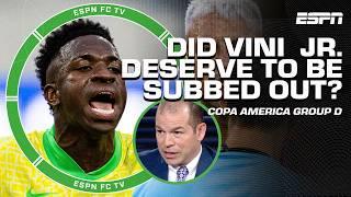 Vini Jr. DESERVED to be subbed out! ️ - Ale Moreno on Brazil's draw with Costa Rica | ESPN FC