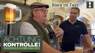 Kühles Blondes auf dem Prüfstand!  Biersommelier Bernhard | Achtung Kontrolle | Kabel Eins