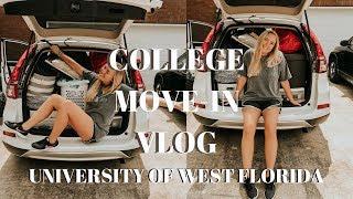 COLLEGE MOVE IN VLOG | UNIVERSITY OF WEST FLORIDA