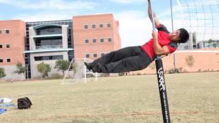 How to set up a wire free volleyball net