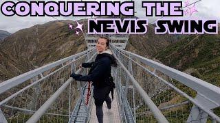 The Nevis swing - Queenstown (I fell off my seat!!)