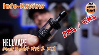 Hellvape Dead Rabbit MTL 2 RTA | Info Review