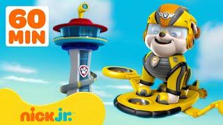 Patrulha Canina | O Poderoso Rubble Faz Resgates com Seu Hoverboard! com Chase e Rocky | Nick Jr.