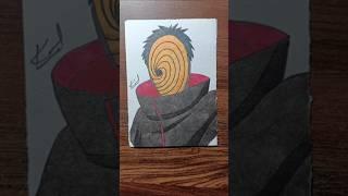 This is How you Draw Obito Uchiha #naruto #animeedit #animedrawing #obito #draw #animeshorts #shorts