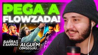 FLOWS ABSURDOS NAS BATALHAS DE RIMA  (SATISFATÓRIO) | REACT BAUEB