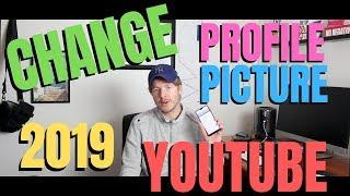 How To Change Youtube Profile Picture On Phone with iPhone Or Android 2019