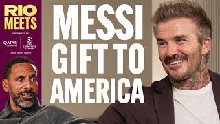 Beckham Exclusive: Lionel Messi Behind the Scenes | Football, Ferguson and Fashion