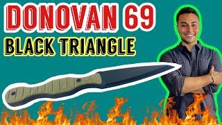 NEW 100% INVISIBLE Self Defense Gadget!? Black Triangle Donovan ‘69 G-10 Everyday Carry Knives | EDC