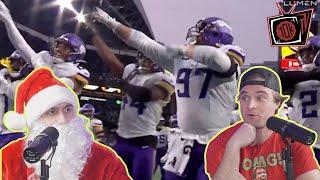 The Vikings are Tied for 1st in the NFC! Merry Christmas