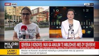 Klan News - Qeveria e Kosovës: Nuk ka anulim të mbledhjes mes dy qeverive, raporton gazetarja