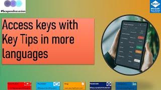 Business Central: Boost Efficiency with Access Keys and Key Tips.