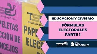 Cápsula de Educación y Civismo 17: Fórmulas Electorales Parte 1