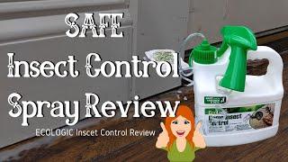 SAFE for PETS and KIDS - Insect Control Spray by EcoLogic using Lemongrass that Repels and Kill Bugs