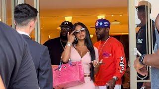 BILLIONAIRE FLOYD MAYWEATHER ENJOY SHOPING IN MONACO #monaco #billionaires #supercars