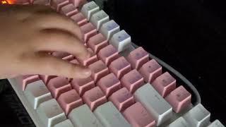 ASMR Unboxing Skylion Mechanical Keyboard Light up RGB