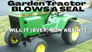 CHEAP Tractor Blows a SEAL - Will it (EVER) run again?