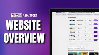 Introducing TelecomAsia Sport | Website Overview