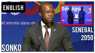 Ousmane Sonko unveils Senegal's ambitious Vision 2050 blueprint with moving speech [English]