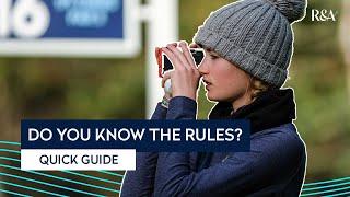 Think you know the Rules of Golf? | A quick guide to the rules