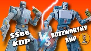 Buzzworthy Bumblebee Kup vs Studio Series 86 Kup Retail release | Kato's Kollection Reviews