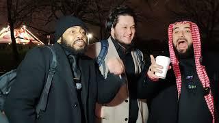 Sh. Mohammed Shakes American Preacher! Sheikh Mohammed Speakers Corner Sam Dawah