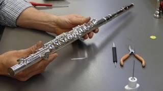 Full service for a flute