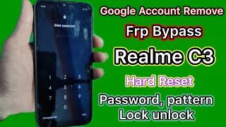 Realme C3 Frp Bypass | Android 10 | Hard Reset | Google Account Remove | password pin unlock