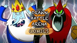 Ice King VS Lord Hater (Adventure Time VS Wander Over Yonder) - Drawn Battle Arena Comics: Episode 5