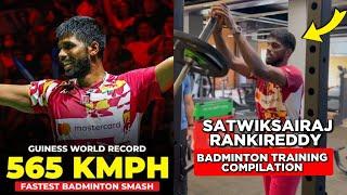 Satwiksairaj Rankireddy Secret to the Fastest Smash - Badminton Training