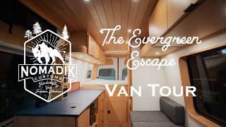 The Evergreen Escape : Fir Trimmed Adventure Van fully equipped for Oregon's Mountains