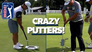 Tom Kim and Sungjae Im using CRAZY putters