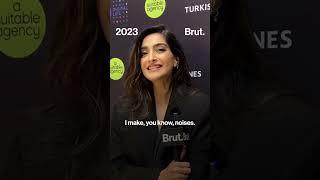 Sonam Kapoor told Brut how she spends time reading to her little one  @MAMIMumbaiFilmFestival