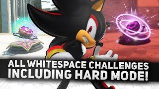 ALL White Space Challenges (Including HARD Mode Challenges) in Sonic x Shadow Generations!