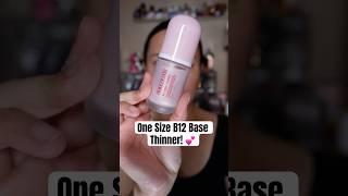 One Size B12 Base Thinner Try-On! #makeup #onesizebeauty #beauty #makeupreview