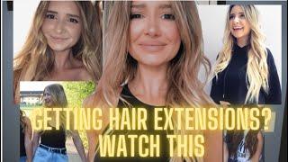 WATCH THIS BEFORE GETTING HAIR EXTENSIONS ll Keratin Extensions