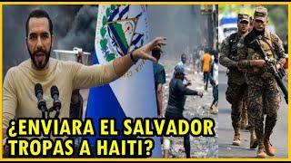 ¿¿Enviara El Salvador tropas a Haiti?? el apoyo a la misión conjunta de la OEA